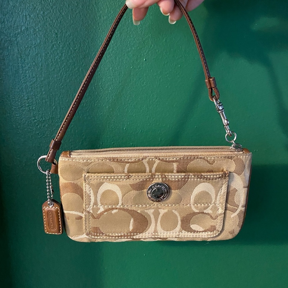 Coach Optic Wristlet